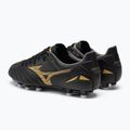 Men's Mizuno Morelia Neo IV Pro MD football boots black/gold/black 3