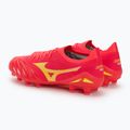 Men's Mizuno Morelia Neo IV Beta Elite MD football boots flery coral2/bolt2/flery coral2 4