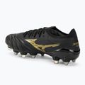 Men's Mizuno Morelia Neo IV Beta SG football boots black/gold/black 3