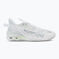 Women's handball shoes Mizuno Wave Mirage 5 white/glacial ridge/patinagreen 2