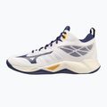 Volleyball shoes Mizuno Wave Dimension Mid white/blue ribbon/mp gold 8