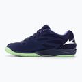 Men's volleyball shoes Mizuno Thunder Blade Z evening blue / tech green / lolite 3