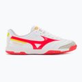 Mizuno Morelia Sala Classic IN white/flery coral2/bolt2 men's football boots 2