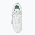 Women's volleyball shoes Mizuno Wave Momentum 3 Mid white/glacial/pantinagreen 5