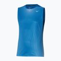 Men's running tank top Mizuno Aero Tank federal blue