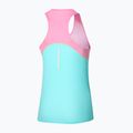 Women's running tank top Mizuno Aero Tank blue glow 2