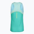 Women's running tank top Mizuno Aero Tank blue turquoise 2