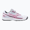 Women's tennis shoes Mizuno Break Shot 4 AC white / pink tetra / turbulence 8