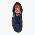 Men's Mizuno Wave Enforce Tour Padel dress blues / white / carrot curl padel shoes 5
