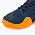 Men's Mizuno Wave Enforce Tour Padel dress blues / white / carrot curl padel shoes 7