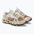 Men's Mizuno Wave Prophecy Βeta 2 tiger's eye/major brown/white sand shoes 5