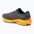 Men's running shoes Mizuno Wave Rider 27 turbulence/cayenne/citrus 3