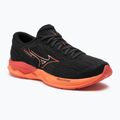 Men's running shoes Mizuno Wave Revolt 3 black/nasturtium/cayenne