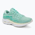 Women's running shoes Mizuno Wave Rider 27 eggshell blue/white/anise flower