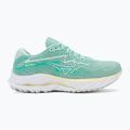 Women's running shoes Mizuno Wave Rider 27 eggshell blue/white/anise flower 2