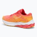 Women's running shoes Mizuno Wave Skyrise 5 dubarry/ white/ citrus 3