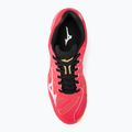 Men's volleyball shoes Mizuno Wave Voltage radiant red/white/carrot curl 5