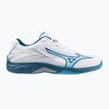 Men's volleyball shoes Mizuno Thunder Blade Z white/sailor blue/silver 8