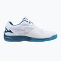 Men's volleyball shoes Mizuno Thunder Blade Z white/sailor blue/silver 9