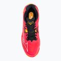 Mizuno Wave Lightning Z8 volleyball shoes radiant red/ white/ carrot curl 5