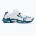 Men's volleyball shoes Mizuno Wave Lightning Z8 white/sailor blue/silver 2