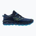 Men's running shoes Mizuno Wave Mujin 10 dress blues/sharp green/swim cap 9