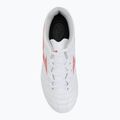 Mizuno Monarcida Neo III Select Jr MD children's football boots white/radiant red 5