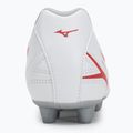 Mizuno Monarcida Neo III Select Jr MD children's football boots white/radiant red 6