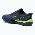 Men's running shoes Mizuno Wave Daichi 8 navy peony/sharp green/dress blues 3