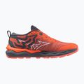 Women's running shoes Mizuno Wave Daichi 8 hot coral/ white/ turbulence 9