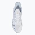Women's handball shoes Mizuno Wave Mirage 5 white/navy peony/peach parfait 5
