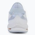Women's handball shoes Mizuno Wave Mirage 5 white/navy peony/peach parfait 6