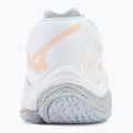 Women's volleyball shoes Mizuno Wave Lightning Z8 white/navy peony/peach parfait 6