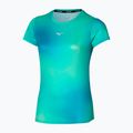 Women's running shirt Mizuno Impulse Core Graphic Tee eggshell blue