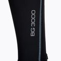 Men's running leggings Mizuno BG3000 Long black/ aquifer 4