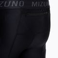 Men's running leggings Mizuno BG3000 Long black/ aquifer 6