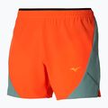 Men's Mizuno Alpha 5.5 nasturtium/lead running shorts 3