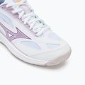 Mizuno Stealth Star 2 handball shoes white/patrician purple/quince 7