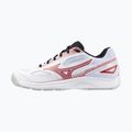 Mizuno Stealth Star 2 handball shoes white/salsa/black 8