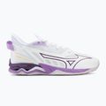 Women's handball shoes Mizuno Wave Mirage 5 white/patrician purple/quince 2