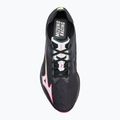 Men's running shoes Mizuno Wave Rebellion Pro 2 black/silver/pink tetra 5