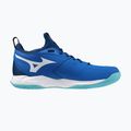 Women's volleyball shoes Mizuno Wave Dimension Mid mugen blue/white/estate blue 8