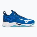 Women's volleyball shoes Mizuno Wave Dimension Mid mugen blue/white/estate blue 2