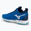 Women's volleyball shoes Mizuno Wave Dimension Mid mugen blue/white/estate blue 3