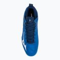 Women's volleyball shoes Mizuno Wave Dimension Mid mugen blue/white/estate blue 5