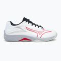 Men's volleyball shoes Mizuno Thunder Blade Z white/salsa/black 2