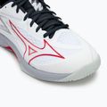 Men's volleyball shoes Mizuno Thunder Blade Z white/salsa/black 7