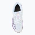 Children's volleyball shoes Mizuno Lightning Star Z7 white/patrician purple/quince 5