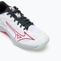 Children's volleyball shoes Mizuno Lightning Star Z7 white/salsa/black 7