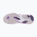 Women's volleyball shoes Mizuno Wave Lightning Z8 white/patrician purple/quince 9